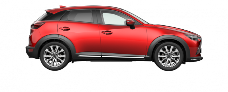 Mazda CX-3 Signature red